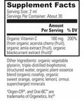 Plant-Based Vitamin C 2 fl. oz. by Global Healing