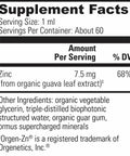 Plant-Based Zinc 2 fl oz by Global Healing