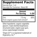 Plant-Based Zinc 2 fl oz by Global Healing