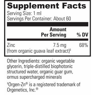 Plant-Based Zinc 2 fl oz by Global Healing