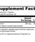Selenium 60 capsules by Global Healing
