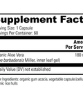 Aloe Vera 60 caps by Global Healing