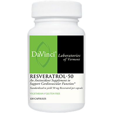 DaVinci Resveratrol-50120 vegcaps