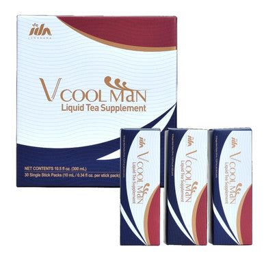 Korea V-COOL MAN Cheonmundong Liquid Tea sachet 30 Days Program ?Prostate & Stamina?
