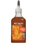 Sky Valley Taco Sauce - Medium heat, Taco Hot Sauce, Gluten Free, Vegan, Keto, Non-GMO, Verified, Made with Tomatoes, Cayenne Peppers and Traditional Spices - 13 Oz