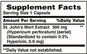 Nature's Bounty St. John'S Wort 300 Mg Caps 100 Ct