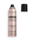 Revolution Beauty London Superfix Misting Makeup Setting Spray Ultra Matte & Shine Finish Long Lasting Wear Infused With Vitamin E 5 Fl. Oz.