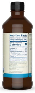 NOW BetterStevia Liquid Organic Glycerite 16 Ounces Organic Stevia ZeroCalorie Liquid Sweetener No Alcohol Keto Friendly No Erythritol