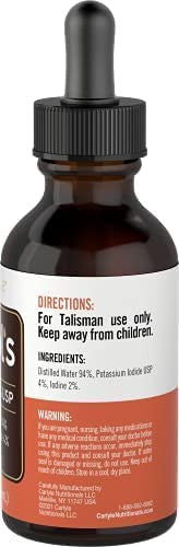 Lugols Iodine 2 Fl Oz Twin Pack 2% Liquid Drops By Carlyle