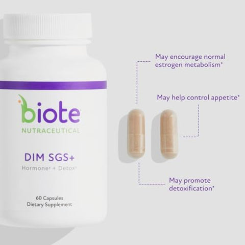 Biote Nutraceuticals - Dim Sgs - Hormone Detox (60 Capsules)