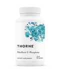 Thorne - Riboflavin 5'-Phosphate - Bioactive Tissue Ready Form Of Vitamin B2 For Methylation Support - Vitamin B2 Supplement - Third-Party Certified - Gluten Dairy & Soy-Free 60 Capsules