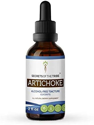 Secrets of the Tribe Artichoke Tincture Alcohol-Free Liquid Extract, Artichoke (Cynara scolymus) Dried Leaf (2 FL OZ)