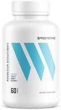 Swolverine Magnesium Bisglycinate 200Mg " Traacs Chelated Magnesium From Albion Highly Absorbable Gentle On Stomach (60 Servings (Pack Of 1))
