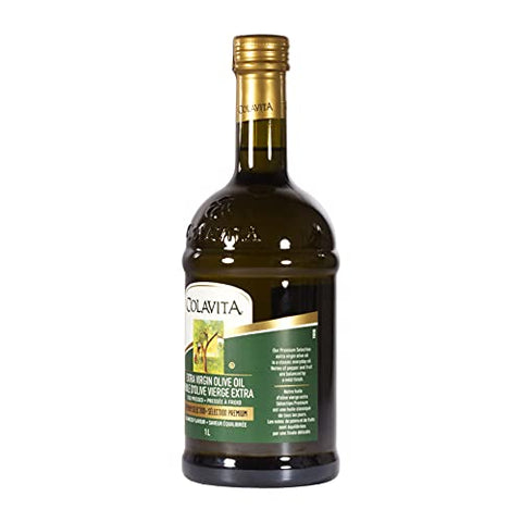 Colavita Premium Selection Extra Virgin Olive Oil - 34 Fl Oz, Single Bottle (Pack of 2)