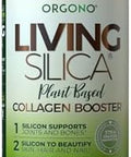 Living Silica Plant Based Collagen Booster Vegan Supports Healthy Collagen And Elastin Production For Joint & Bone Support Glowing Skin Strong Hair & Nails 500 Ml 16.9 Fl Oz