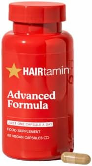 HAIRtamin Hair Vitamins with Biotin Vegan Capsules