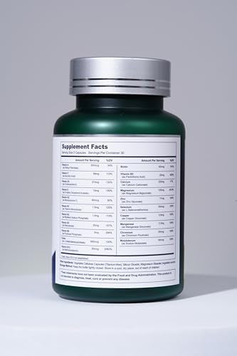 21 Vitamins &Minerals All-In-One Support, Multivitamin, Vitamin A, K2, D3,. Calcium, Zinc, Made In Usa 20 Capsules