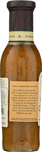 Stonewall Kitchens Garlic Rosemary Citrus Sauce 11-Ounce Jars (Pack of 6)