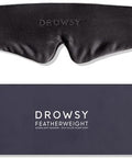 Drowsy Featherweight Silk Sleep Mask " Luxury Blackout Eye Mask For Sleeping & Travel 100% Mulberry Silk Lightweight Comfort Adjustable Strap Protects Skin & Hair Moonlight Shadow