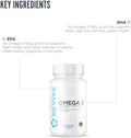 Revive Md Omega 3 Fish Oil Supplements For Men & Women - Omega 3 Softgels With Epa & Dha Fatty Acids For Healthy Skin & Joints Heart & Brain Support - Vegan-Friendly Gluten- - 120 Softgels