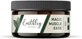 Earthley Wellness, Magic Muscle Ease, Soothe Muscles Naturally, Olive Oil, Arnica Flowers, Mango Butter, Kokum Butter, Magnesium Chloride Flakes (4Oz, Mint)