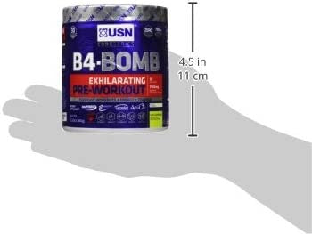 USN B4 Bomb 30 Serving Nutritional Supplement, Lemon Lime, 360 Gram