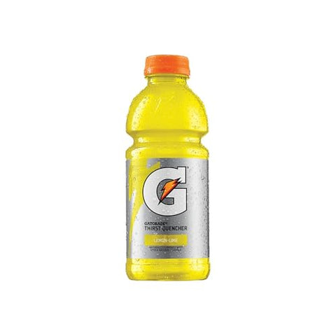 Gatorade Sports Drink Lemon Lime Wide Mouth 20Ounce Bottles (Pack of 24)