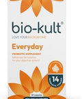 Biokult Everyday Probiotics 14 Strains Adult Probiotic Supplement Nongmo Gluten 120 Capsules
