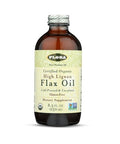 Flora High Lignan Flax Oil Provides Benefits of Essential Fatty Acids (EFAs) with Lignans Contains Omega3 6 and 9 Organic NonGMO and GlutenFree Keep Chilled 8.5 fl. oz. Bottle