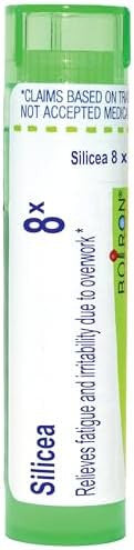 Boiron Silicea 8X For Fatigue & Irritability Due To Overwork 80 Pellets