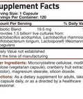 Bronson Multi-Strain Probiotic - 1.5 Billion CFU 120 Count