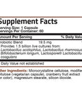 Bronson Multi-Strain Probiotic - 1.5 Billion CFU 60 Count