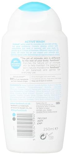 Femfresh 250Ml Ultimate Care Active Fresh Wash - By Femfresh