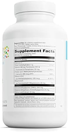 Davinci Labs Focus Chewable Supplement To Support Behavior Brain Health And Immune Health For Kids With Vitamin B6 Folate Vitamin B12 And More Orange Flavor Sugar 90 Tablets