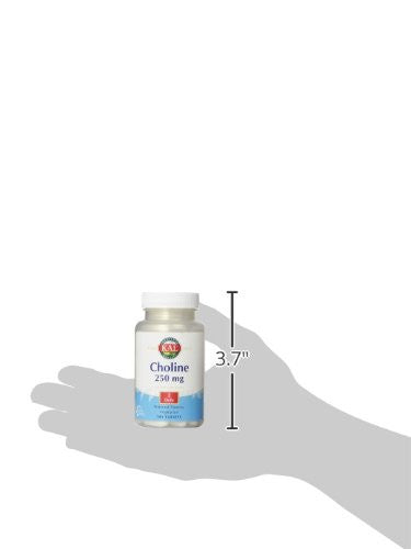 KAL Choline Tablets, 250 mg, 100 Count