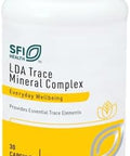 Klaire Labs Lda Trace Mineral Complex - 11 Essential Trace Elements With Traacs Chelated Minerals, Hypoallergenic & No Iron (30 Vegetarian Capsules)