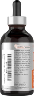 Horbaach B12 Vitamin 5000 mcg Sublingual 4 Fl Oz as Methylcobalamin and Cyanocobalamin Liquid Vegetarian Drops Berry Flavor NonGMO and Gluten Free Supplement