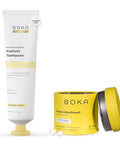 Boka Fluoride Free Probiotic Toothpaste Citrus Mint 4 Fl Oz And Travel Size Mouthwash Tablets Citrus Mint 1Pack 90 Pcs Appropriate For Sensitive Teeth Freshens Breath Bundle