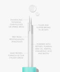 Sweed - The Brow Serum Peptides Biotin Keratin Vegan Cruelty- Clean Beauty (0.10 Fl Oz 3 Ml)