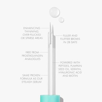 Sweed - The Brow Serum Peptides Biotin Keratin Vegan Cruelty- Clean Beauty (0.10 Fl Oz 3 Ml)