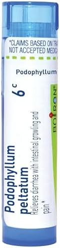 Boiron Podophyllum Peltatum 6C Homeopathic Medicine For Diarrhea 80 Pellets