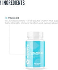 Revive Md Vitamin D3 Supplement 5000 Iu " High Potency Cholecalciferol For Immune Support Calcium Absorption Bone & Muscle Health " Nongmo Dietary Supplement No Fillers (60 Softgels 60 Servings)