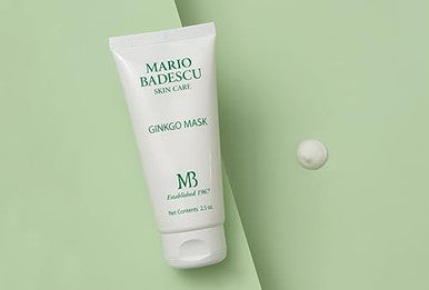 Mario Badescu Ginkgo Mask Hydrating Skin Care Face Mask For Men And Women With Shea Butter And Vitamin E Nourishing Facial Mask For Softer Smoother Radiant Complexion 2.5 Oz