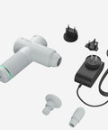 Hyperice Hypervolt Go 2 In Black - Featuring Quiet Glide Technology - Handheld Percussion Massage Gun 3 Speeds, 2 Interchangeable Heads Helps Relieve Sore Muscles And Stiffness Fsa-Hsa Eligible