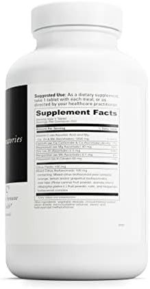 Davinci Labs Potenc Support Immune System Function & Collagen Health Vitamin C Calcium Magnesium Zinc Potassium Manganese & Bioflavonoids Vegetarian Gluten 250 Tablets