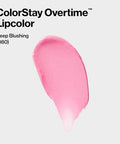 Revlon Liquid Lipstick With Clear Lip Gloss Colorstay Overtime Lipcolor Dual Ended With Vitamin E 080 Keep Blushing 0.07 Fl Oz