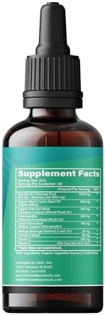 Soursop Bitters Liquid Drops 20in1 with Sea Moss Moringa Turmeric Black Seed Oil Oregano and Ashwagandha Herbal Extract Blend Vegan NonGMO 2 Fl Oz