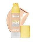 Kosas Bb Burst Tinted Face Gel Cream - Supports Healthy Collagen, Smoothes Skin, Hydrates & Moisturizes - Lightweight Buildable Coverage - Light+ Cool 15, (1 Oz/30 Ml)