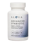 Alaya Naturals Advanced Synbiotic - Probiotic Prebiotic - 14 Billion Cfu Delayed Release Probiotic Supplement With Prebiotics From Sunfiber And L-Glutamine For Gut Lining Integrity 60 Capsules