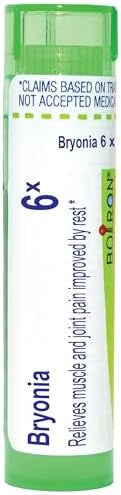 Boiron Bryonia 6X Homeopathic Medicine For Muscle & Joint Pain 80 Pellets